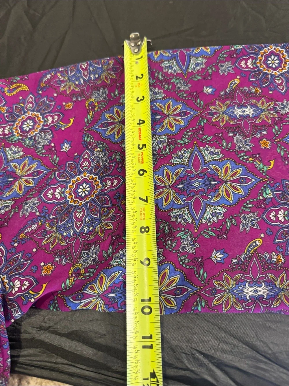 True Craft Purple Floral Sheer Coverup boho